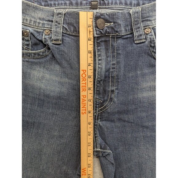 True Religion Danny Jeans Mens 38 Blue Tapered Leg Stretch Denim Casual - Picture 5 of 14